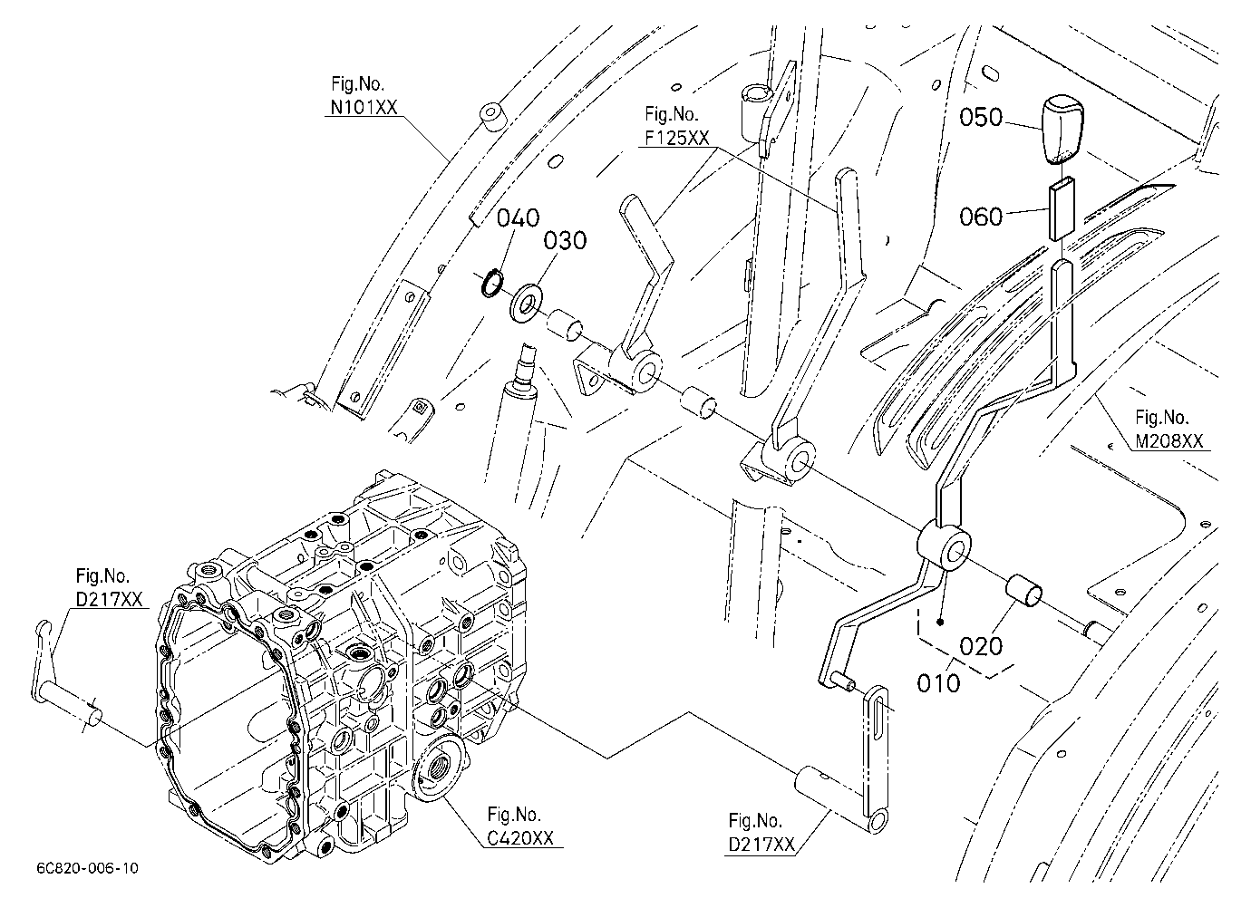 Range Gear Shift Lever