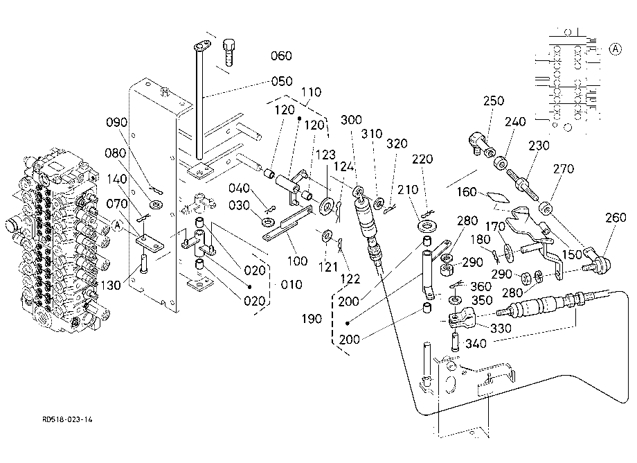 Control Pedal (Swivel/Swing Change 1)