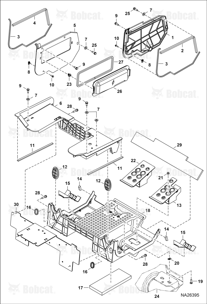 Panels (Floor Pan) (Selectable Joystick Controls)