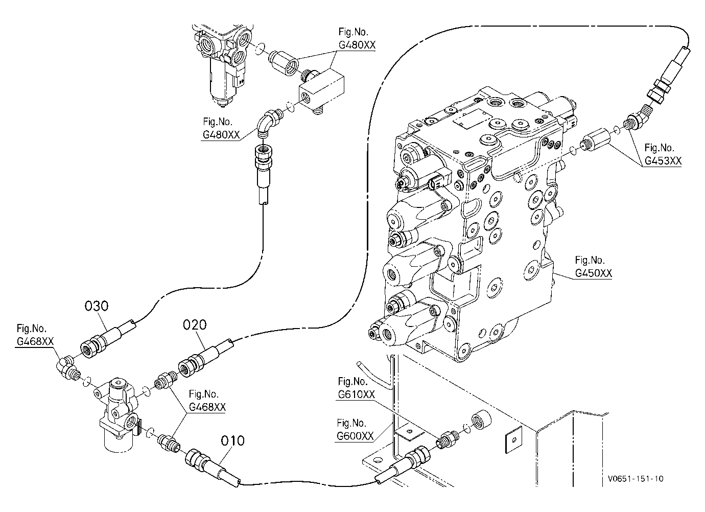 Oil Piping (First Change Valve)