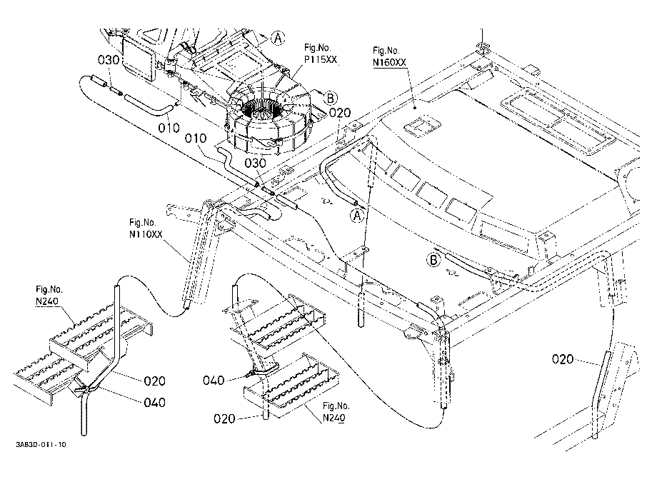 Drain Hose (Air Conditioner) [Cab Type] [New Type]