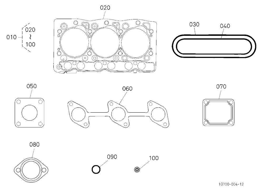 Upper Gasket Kit