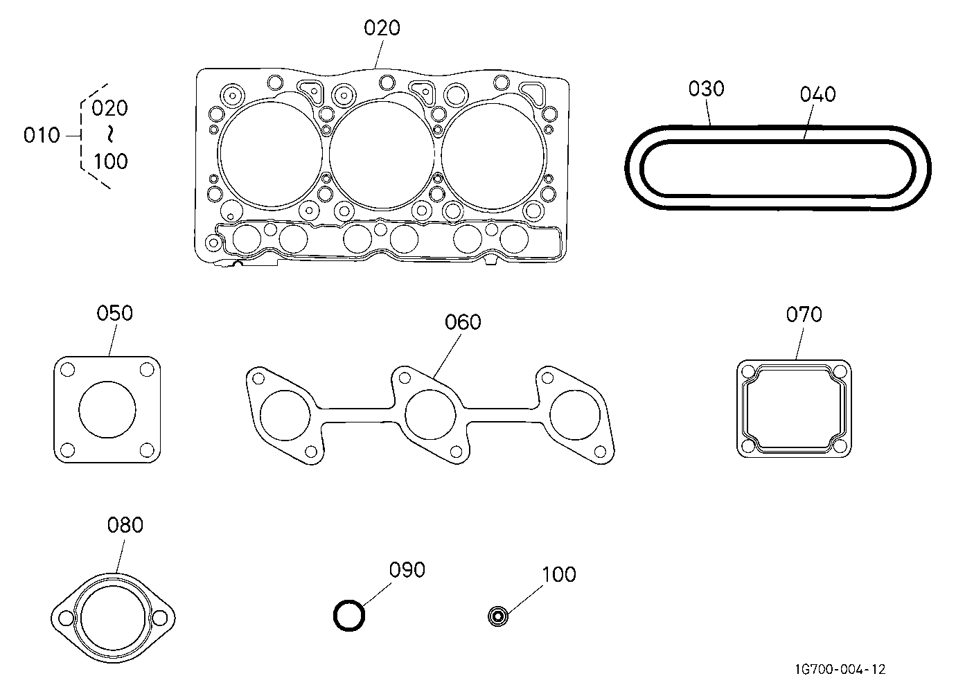 Upper Gasket Kit