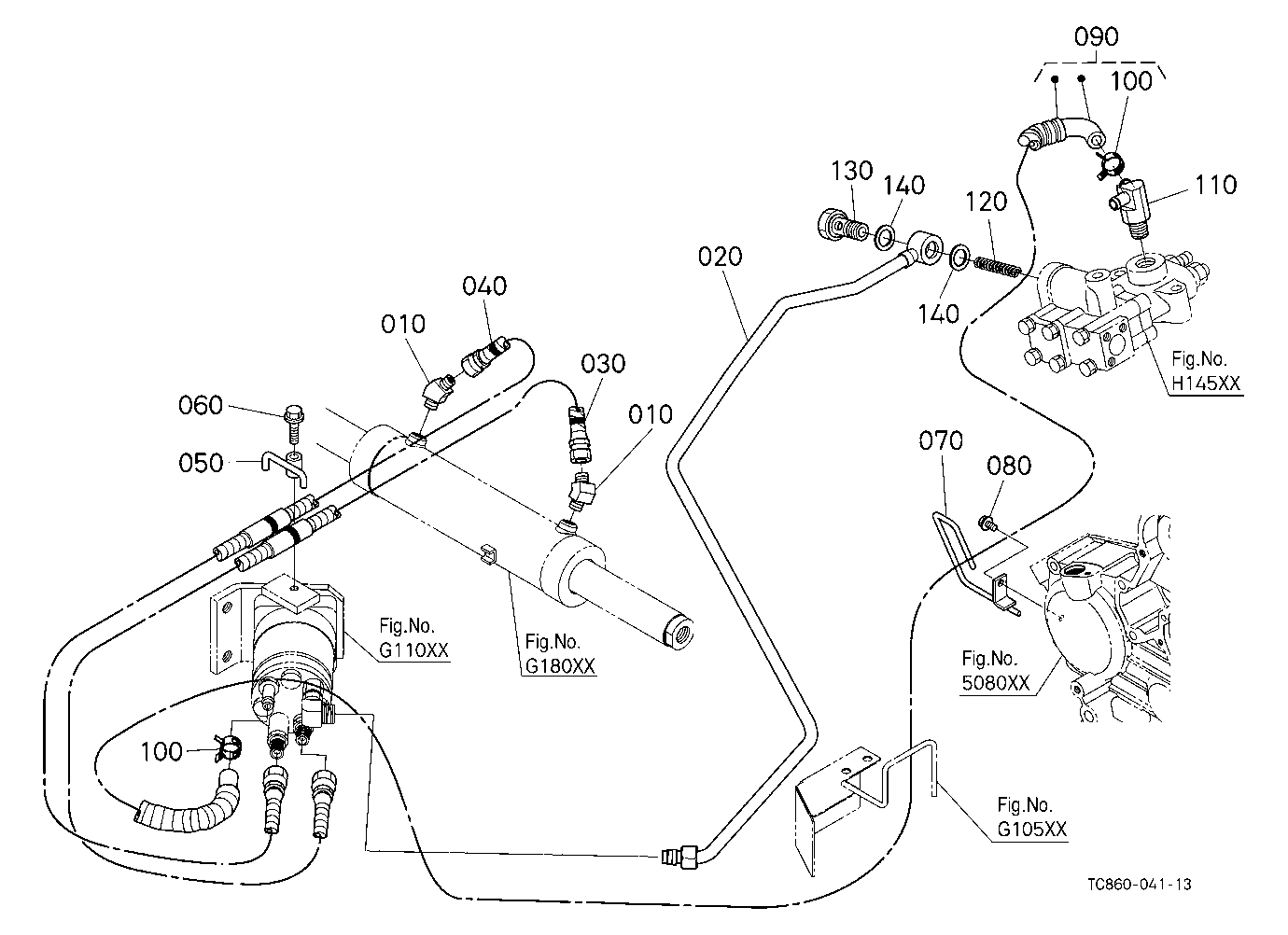 Hydraulic Oil Line (Steering)