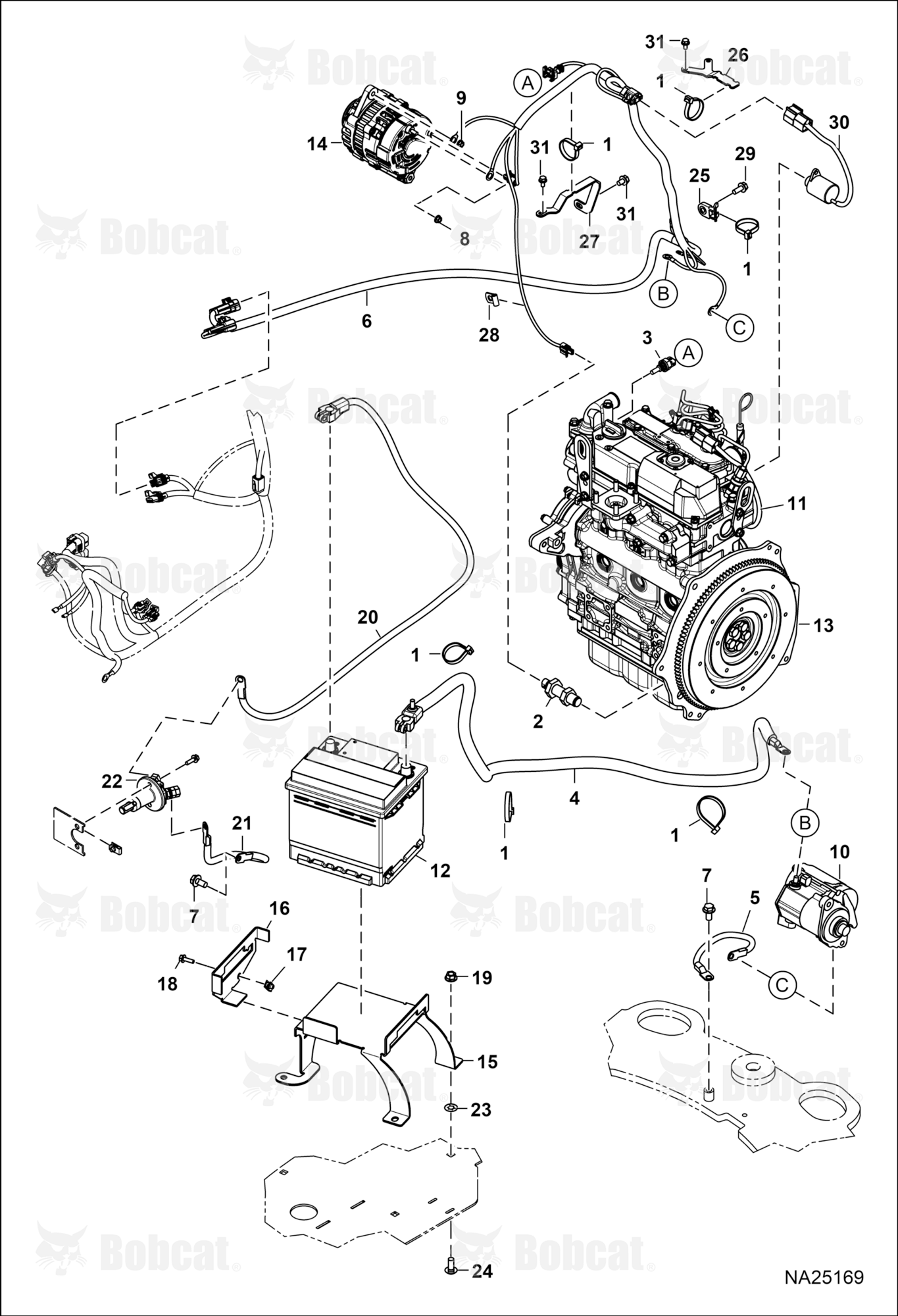 Engine Electrical Circuitry