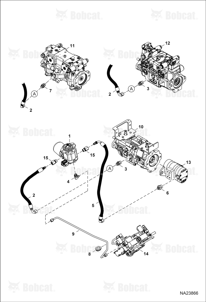 Hydrostatic Circuitry (Cooling Fan)