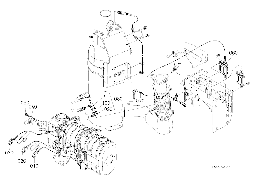 Engine Electrical Parts (Muffler)