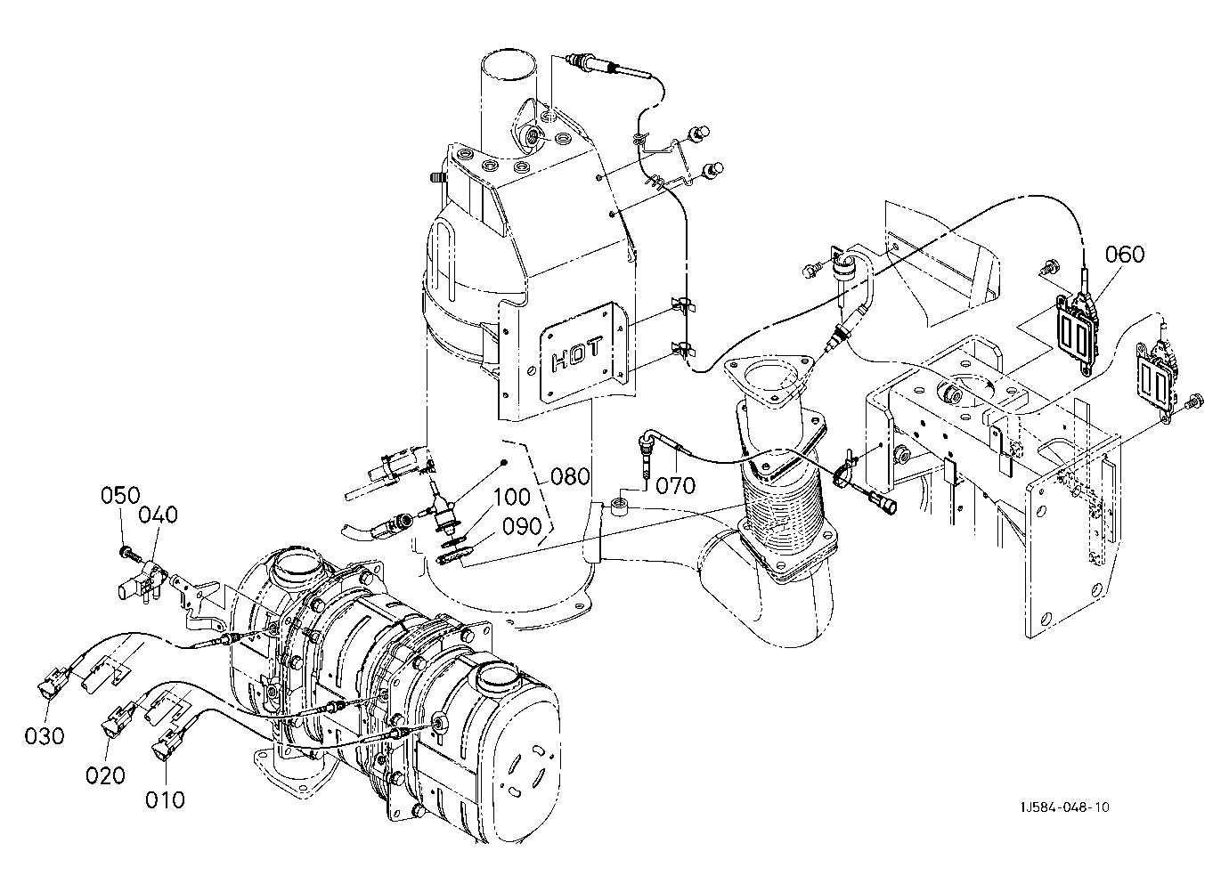 Engine Electrical Parts (Muffler)