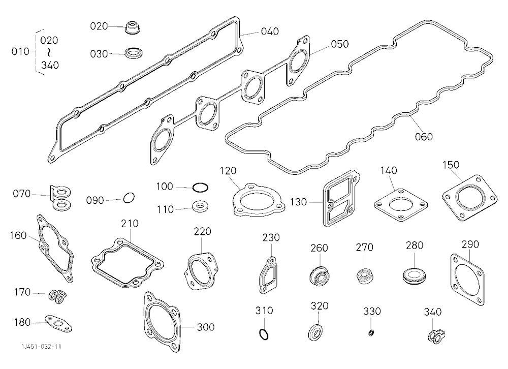 Upper Gasket Kit