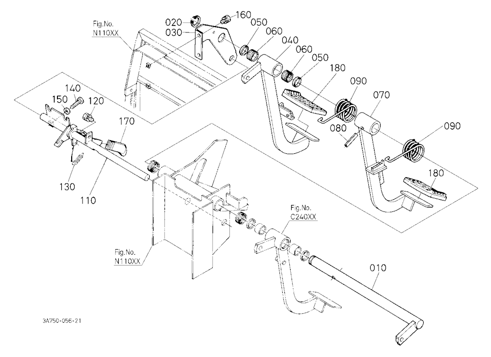 Brake Pedal [Cab Type]