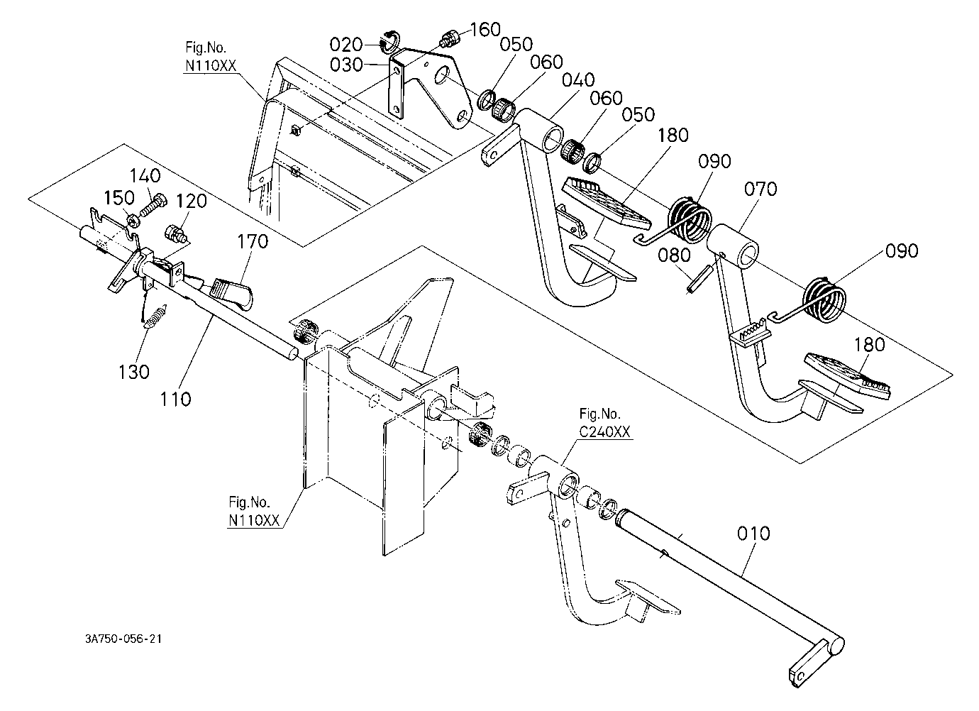 Brake Pedal [Cab Type]