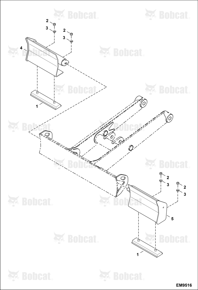 Blade Extensions (Pad) (Only For Expandable Long Blade) AHNM11469 & Above