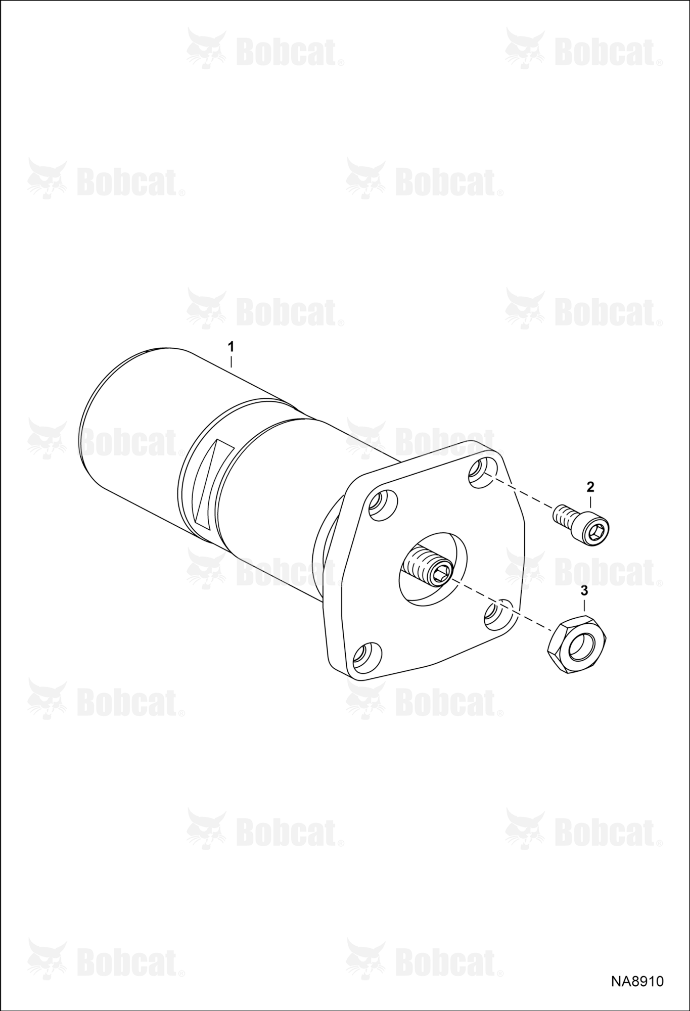 Hydrostatic Pump (Control) (LH) (Selectable Joystick Controls) (R902202753)