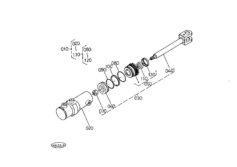 Steering Cylinder [Component Parts]