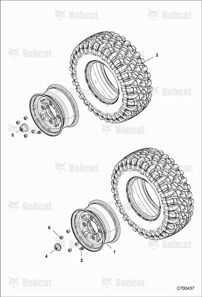 Wheels (Front & Rear) (Orange)