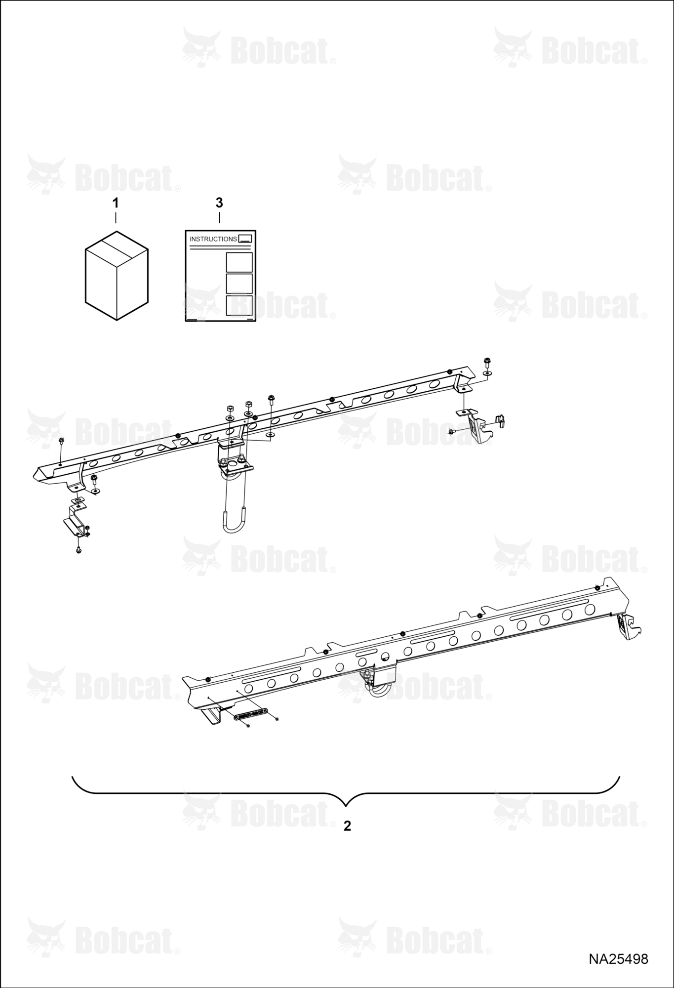 Roof Rack Mount XL Kit