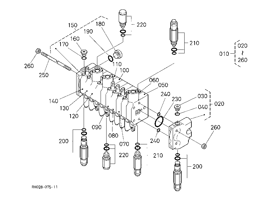 Control Valve (Component Parts)