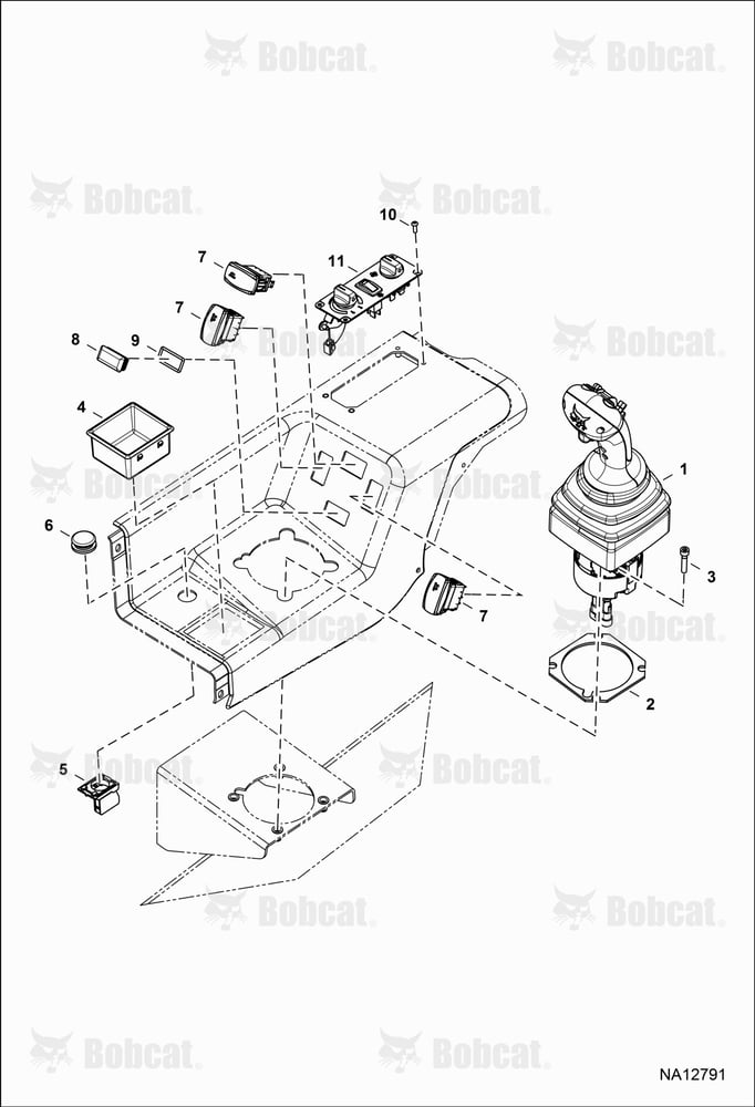 Operator Controls (Joystick & RH Console)