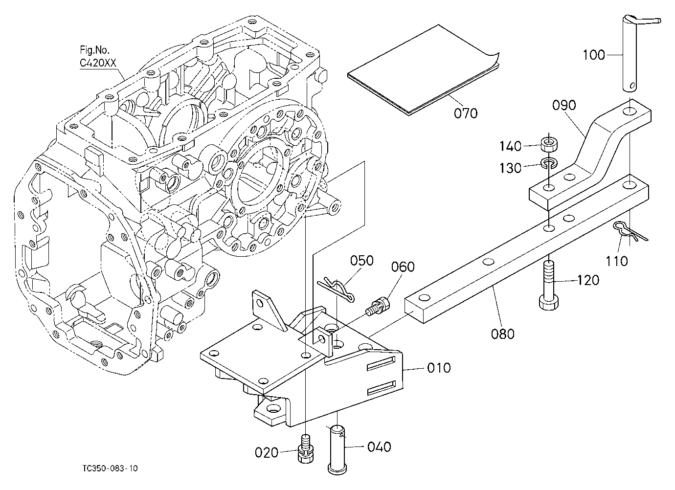 Swinging Drawbar/Clevis Drawbar [Option]