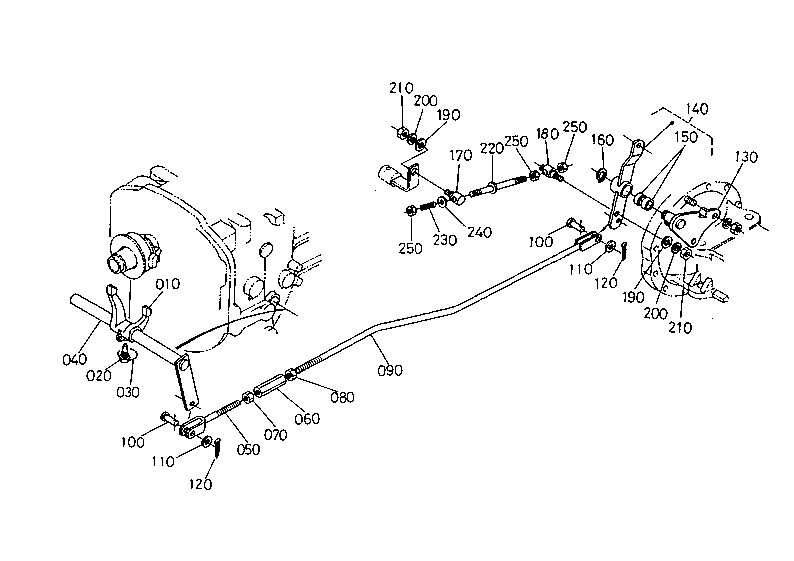 Pto Clutch Lever