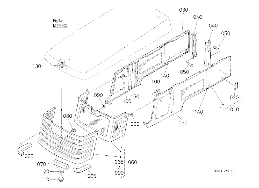 Hood(Bonnet) Side [Cab Type]
