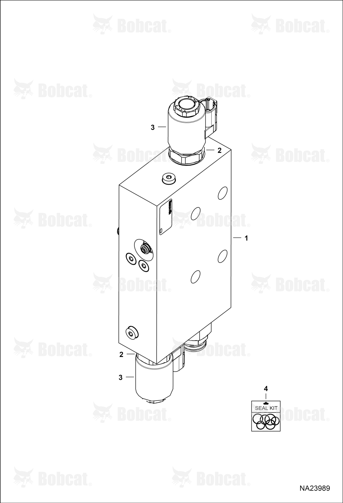 Boom Valve Kit (Float and Suspension) (Suspension Valve Assembly)