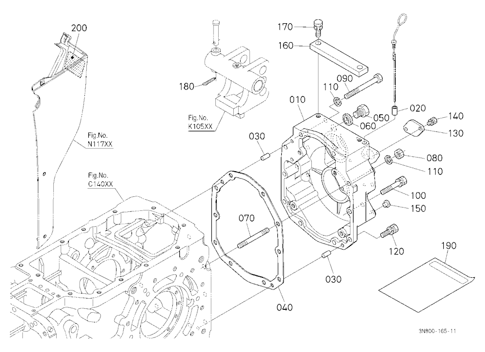 Pto (540/1000) Conversion Kit (Gear Case) [Except