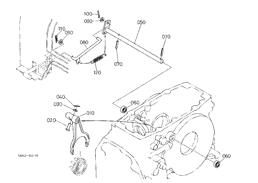 Defferential Lock Shift Fork