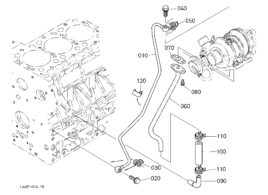 Oil Pipe (Turbo Charger)
