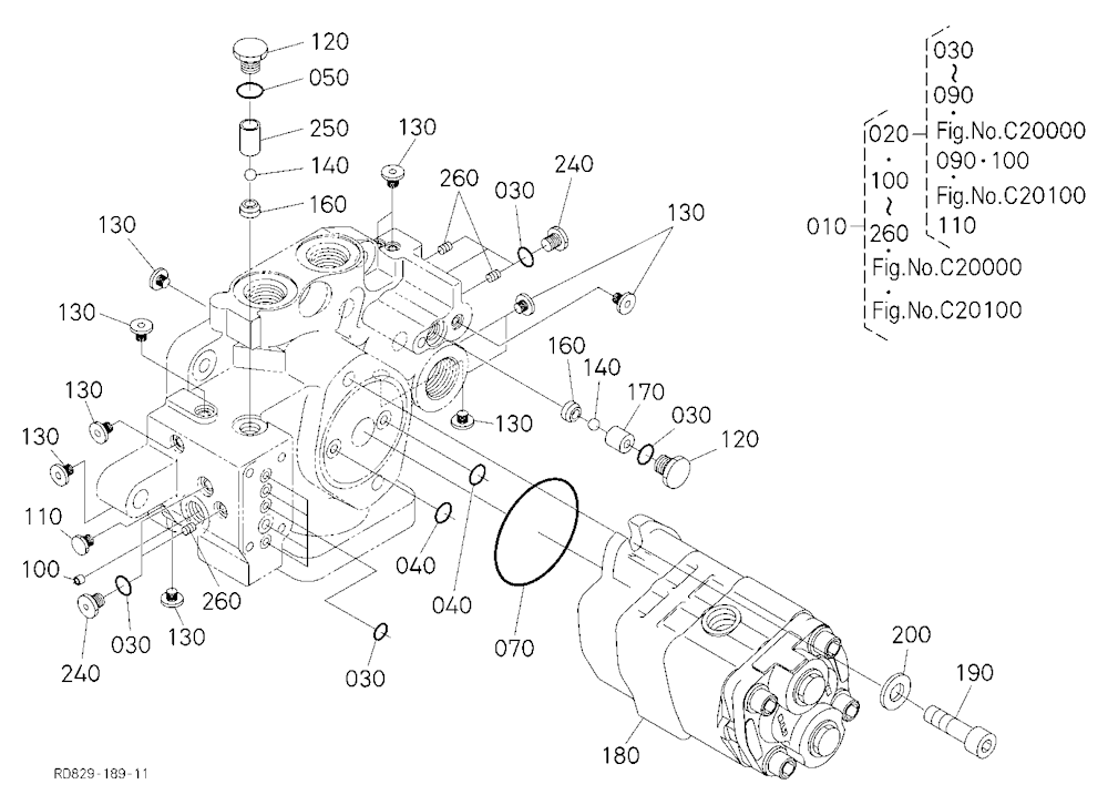 Piston Pump 3 [Component Parts]
