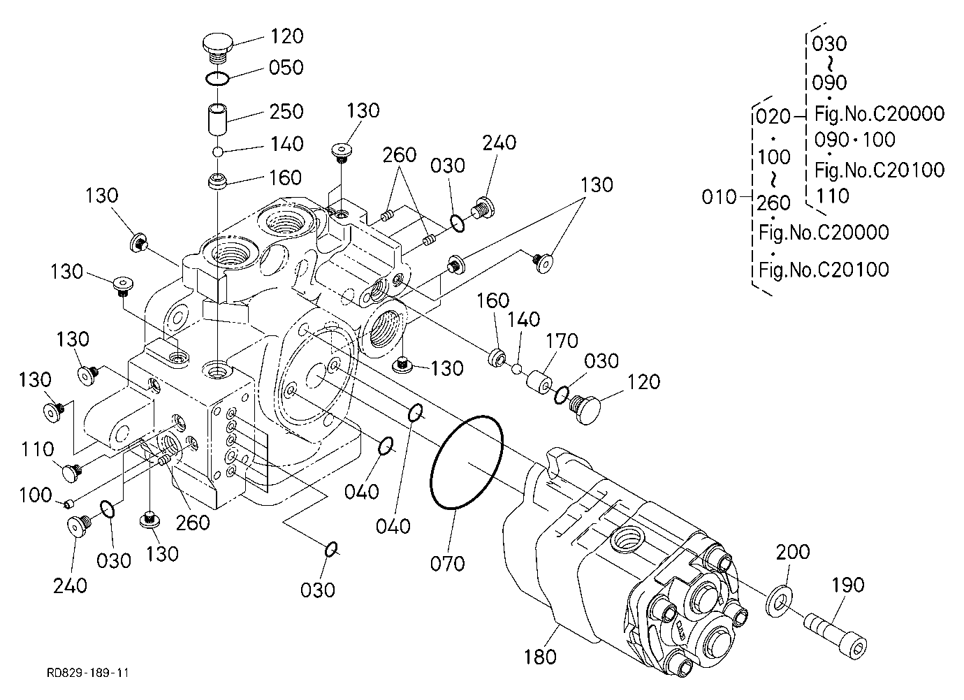 Piston Pump 3 [Component Parts]