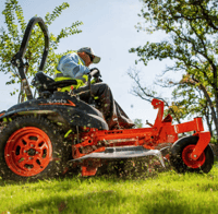 Kubota Z400 close up