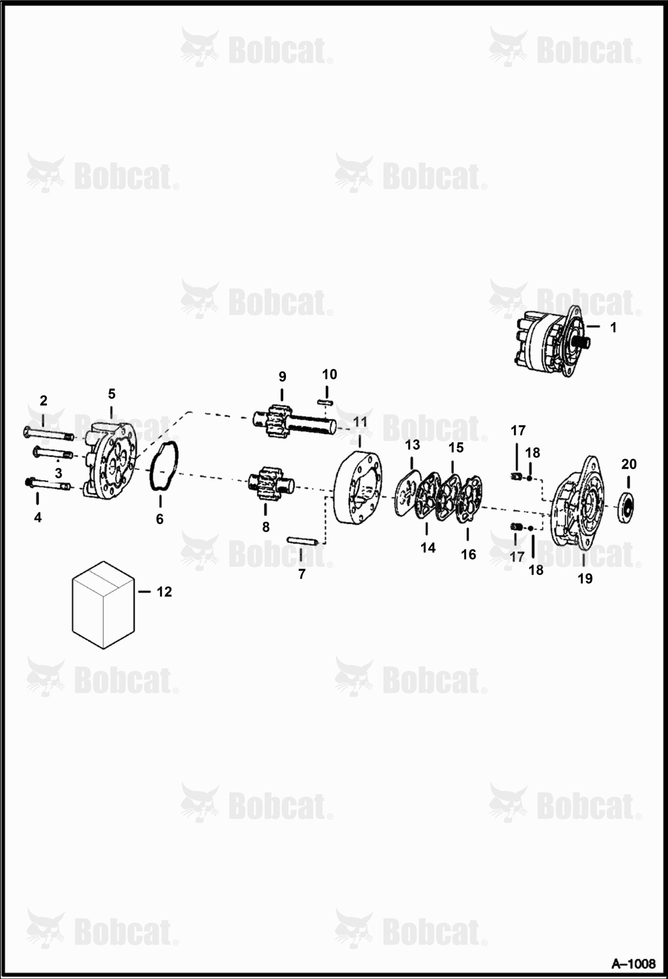 Hydraulic Pump (Cessna #24305 - LAP)
