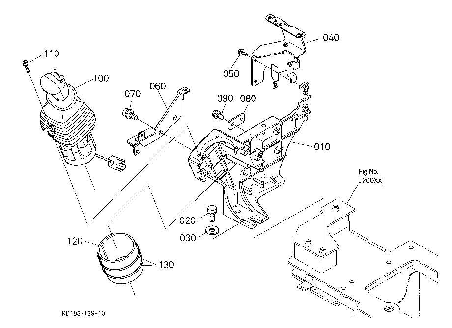 Control Lever (Lever Rh)