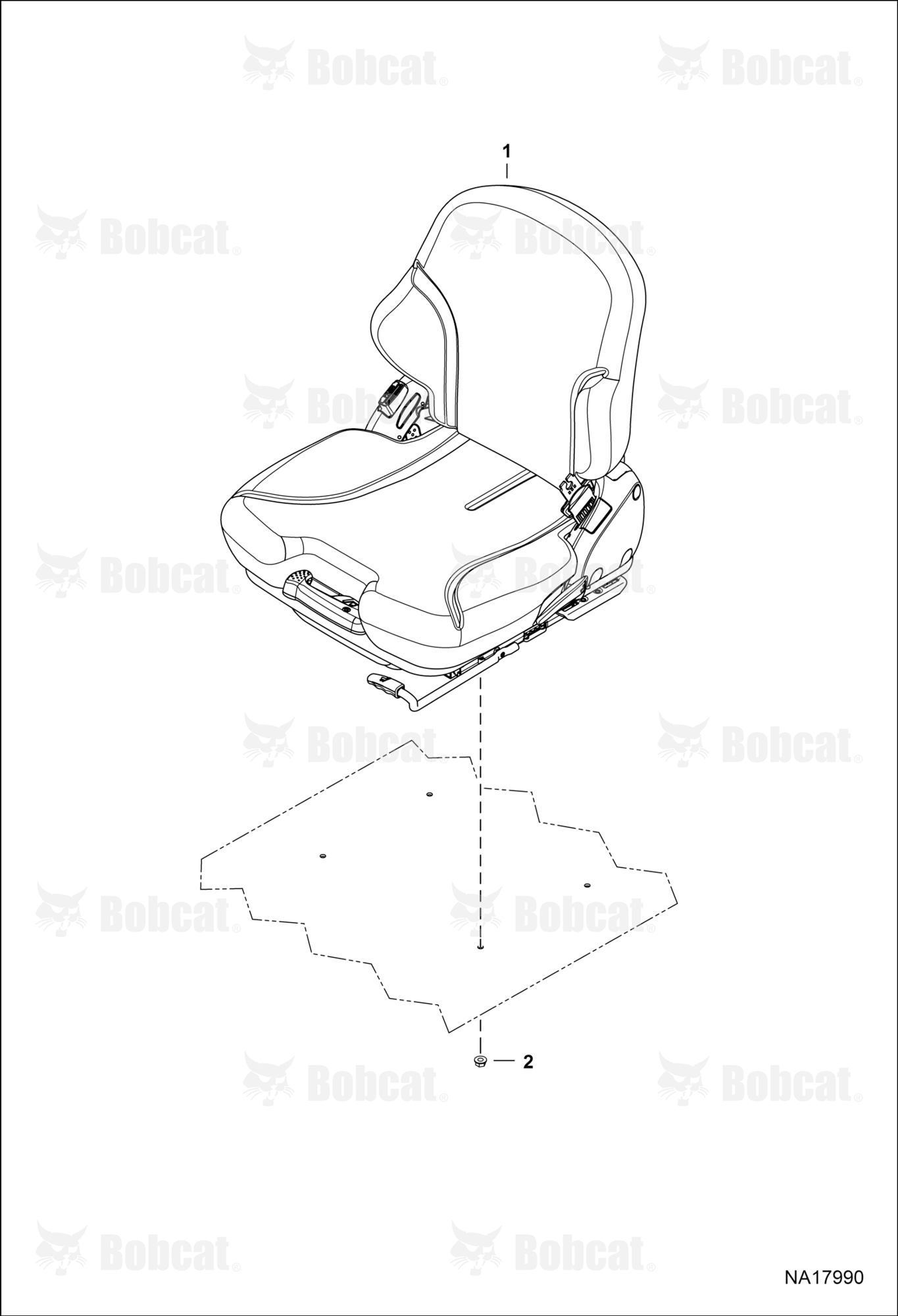 Seat (Suspension) (Vinyl)