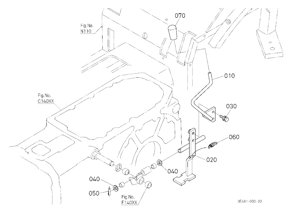 Range Gear Shift Lever [Cab Type]