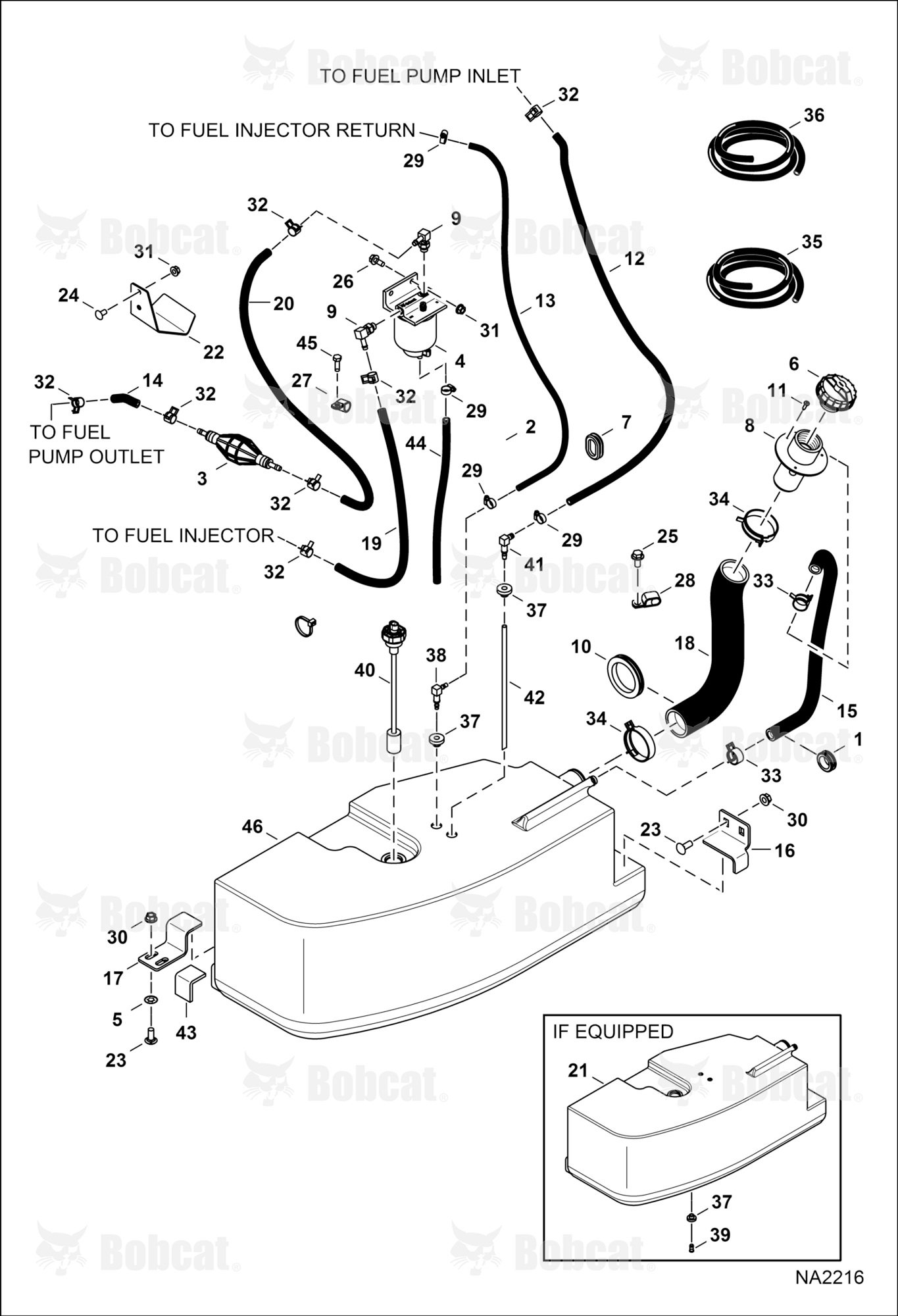 Engine & Attaching Parts (Fuel System)