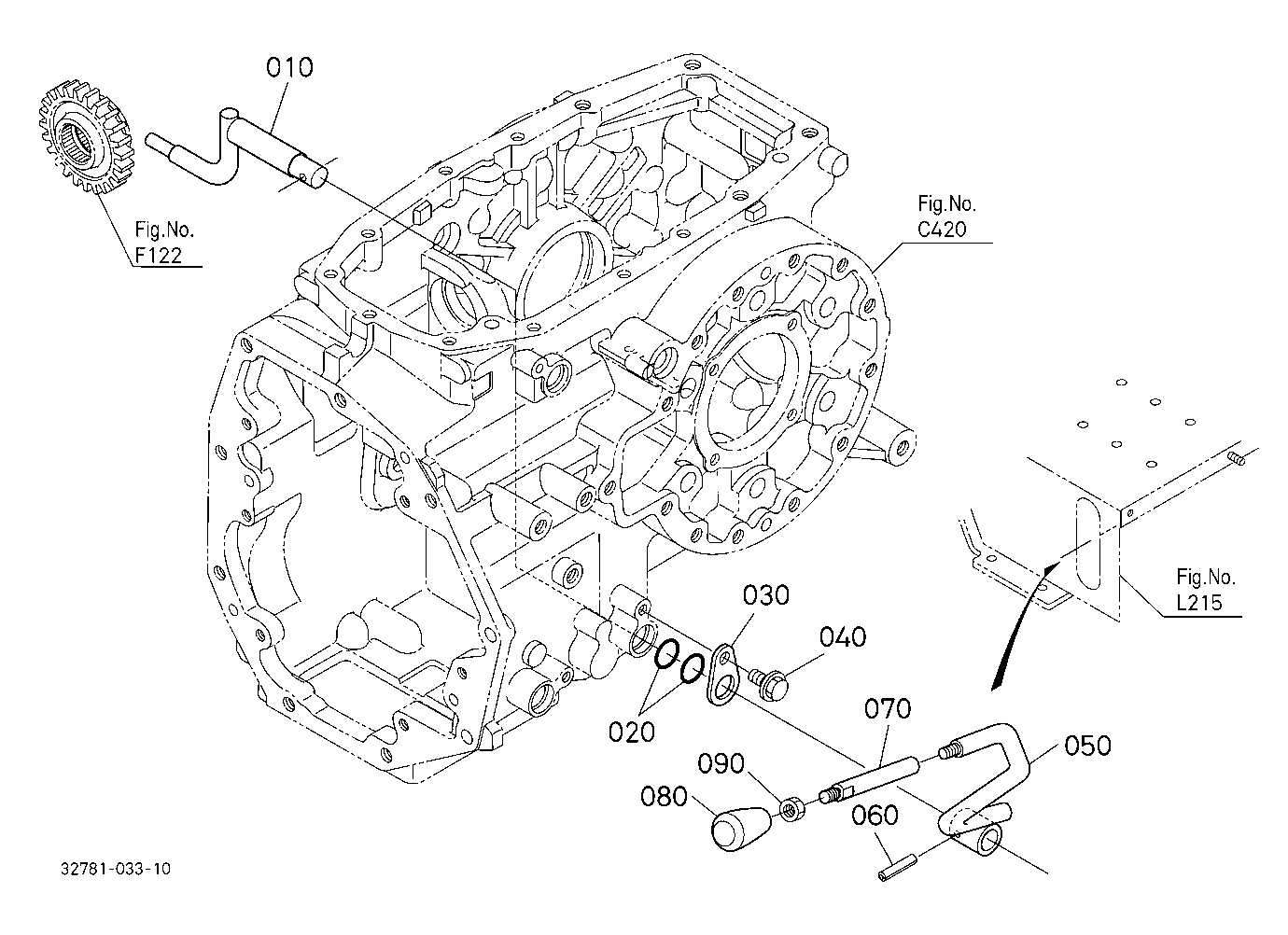 Front Wheel Drive Lever