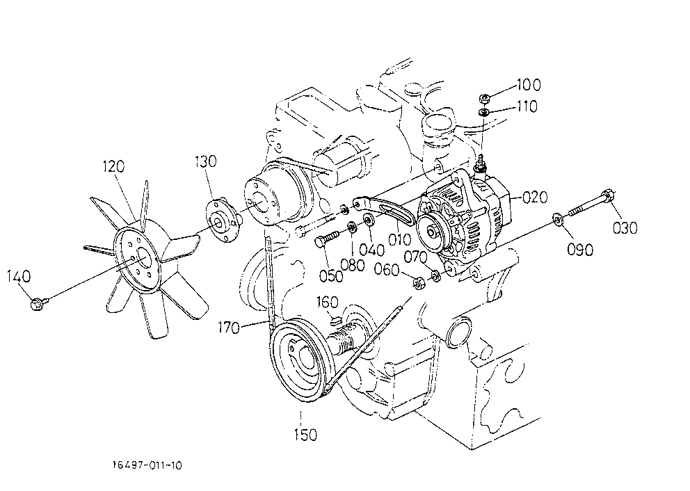 Fan/Alternator