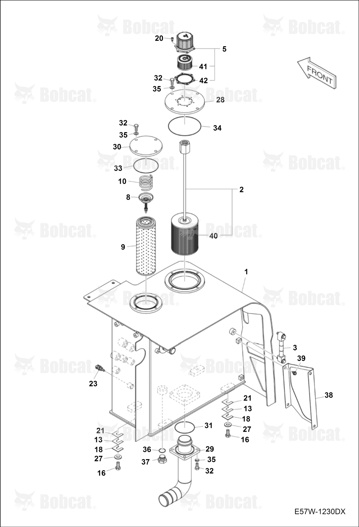 Hydraulic Circuitry (Oil Tank)