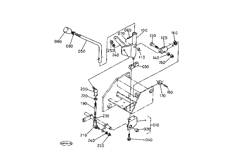 Hi-Lo Gear Shift Lever With Cab