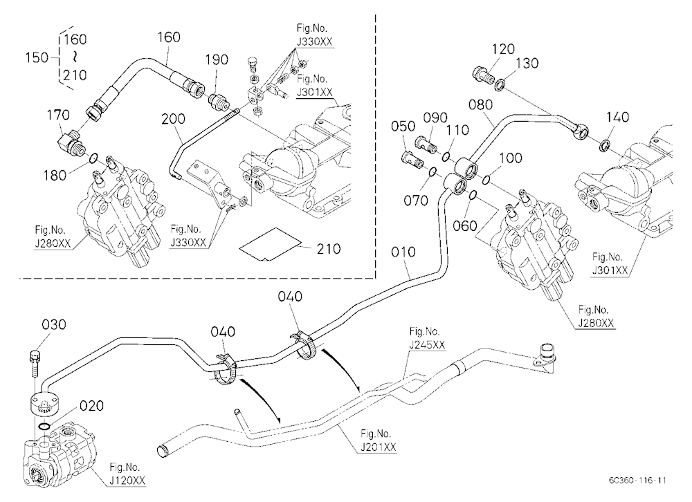 Hydraulic Oil Line (Delivery)