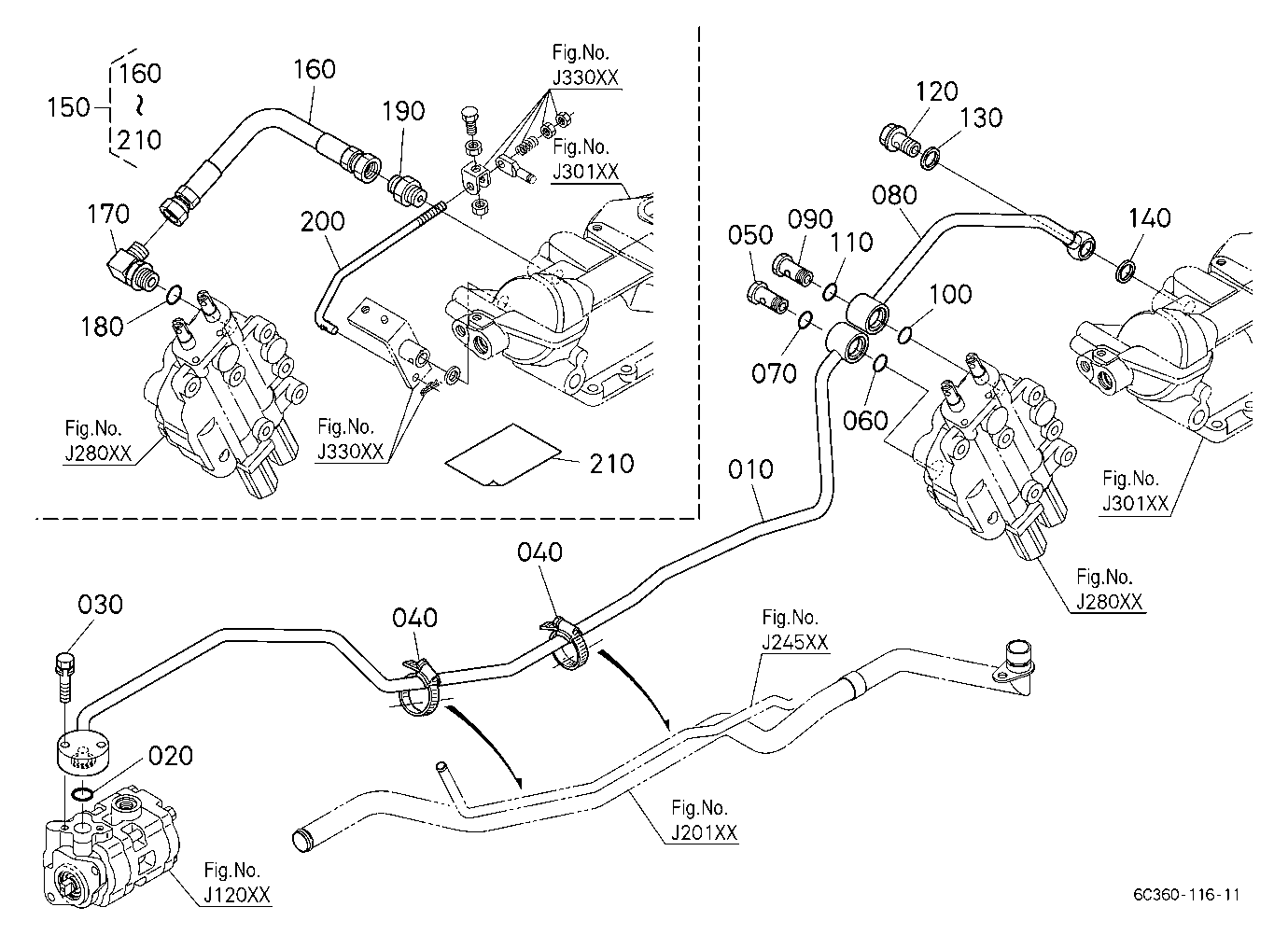 Hydraulic Oil Line (Delivery)