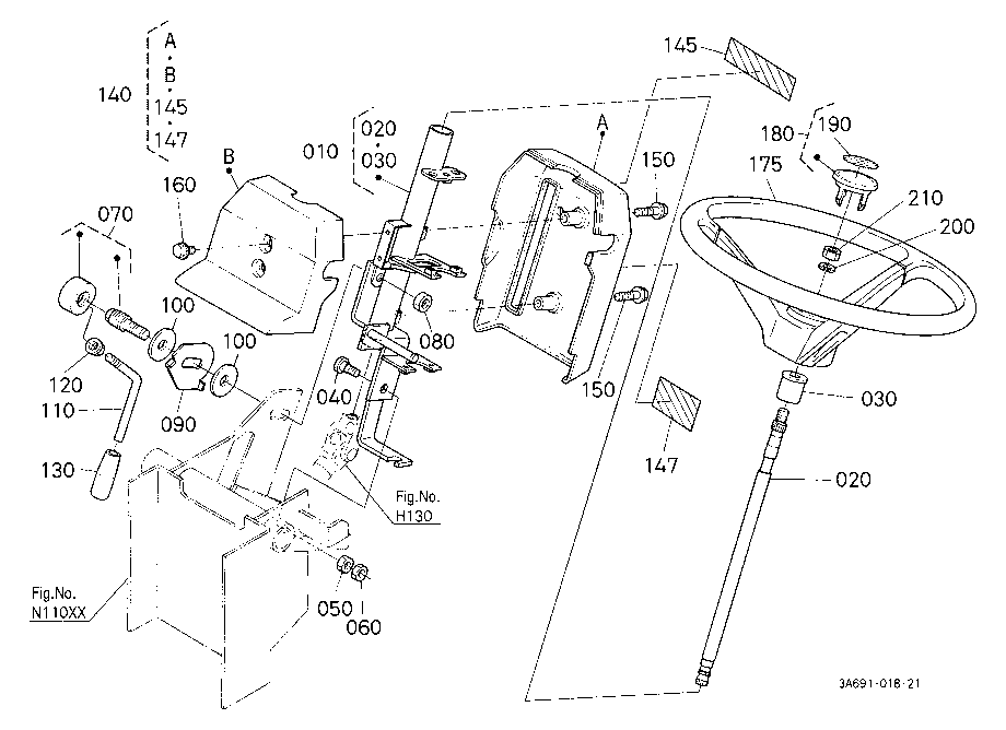 Steering Handle [A]