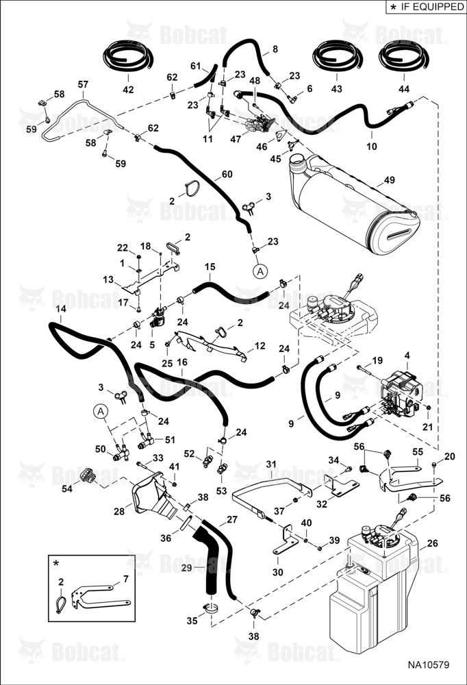 Engine & Attaching Parts (SCR System) (Plumbing)