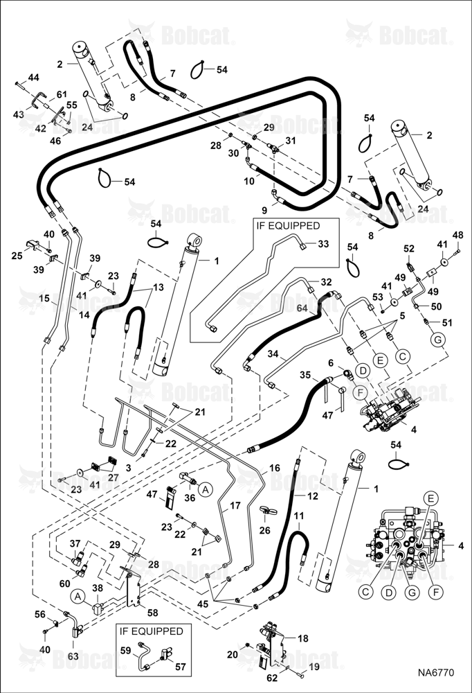 Hydraulic Circuitry (W/O BPV Junction Block)