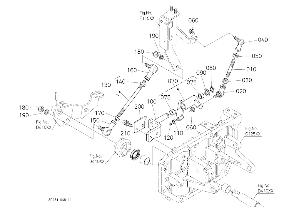 Main Gear Shift Rod