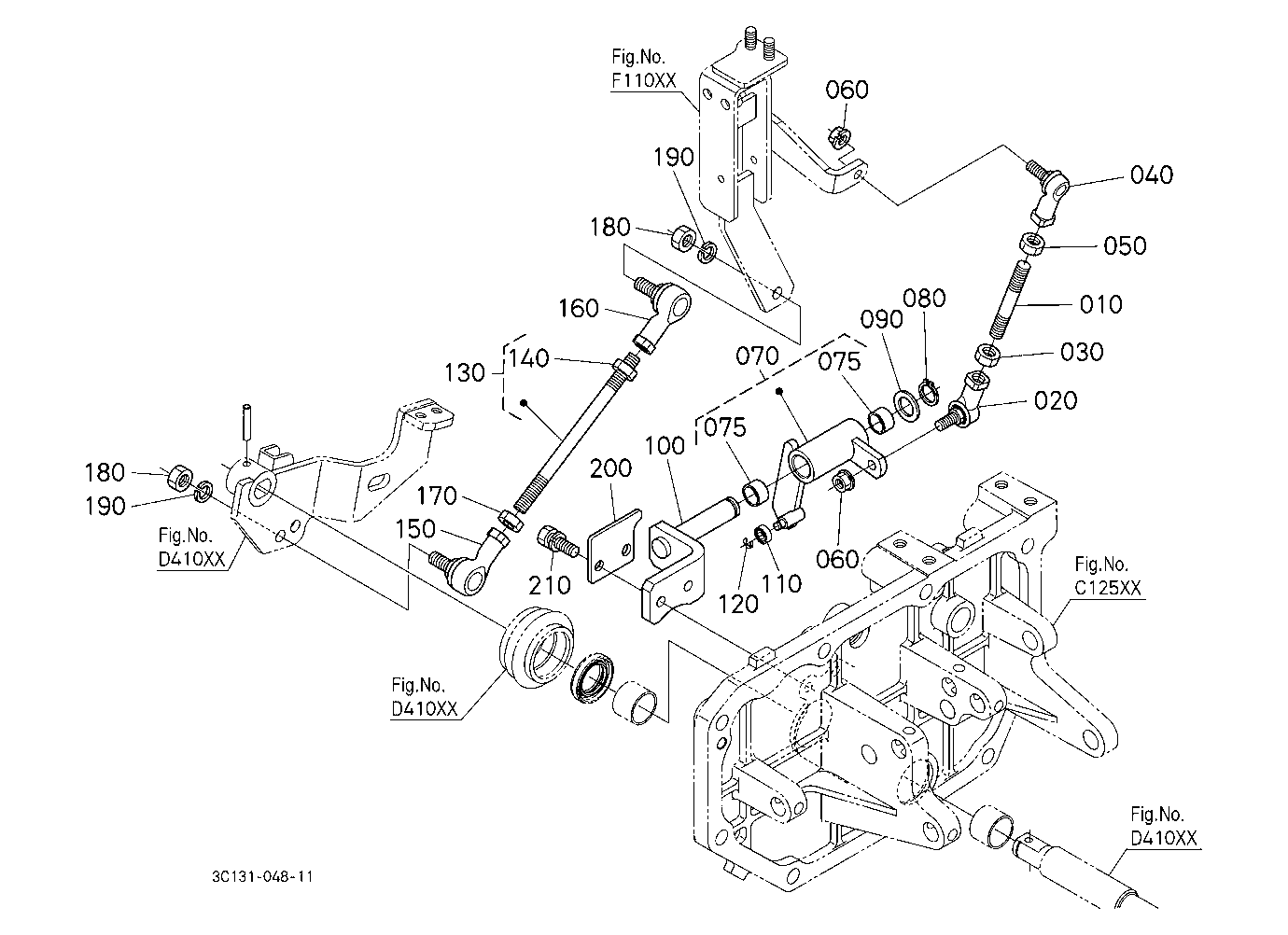 Main Gear Shift Rod