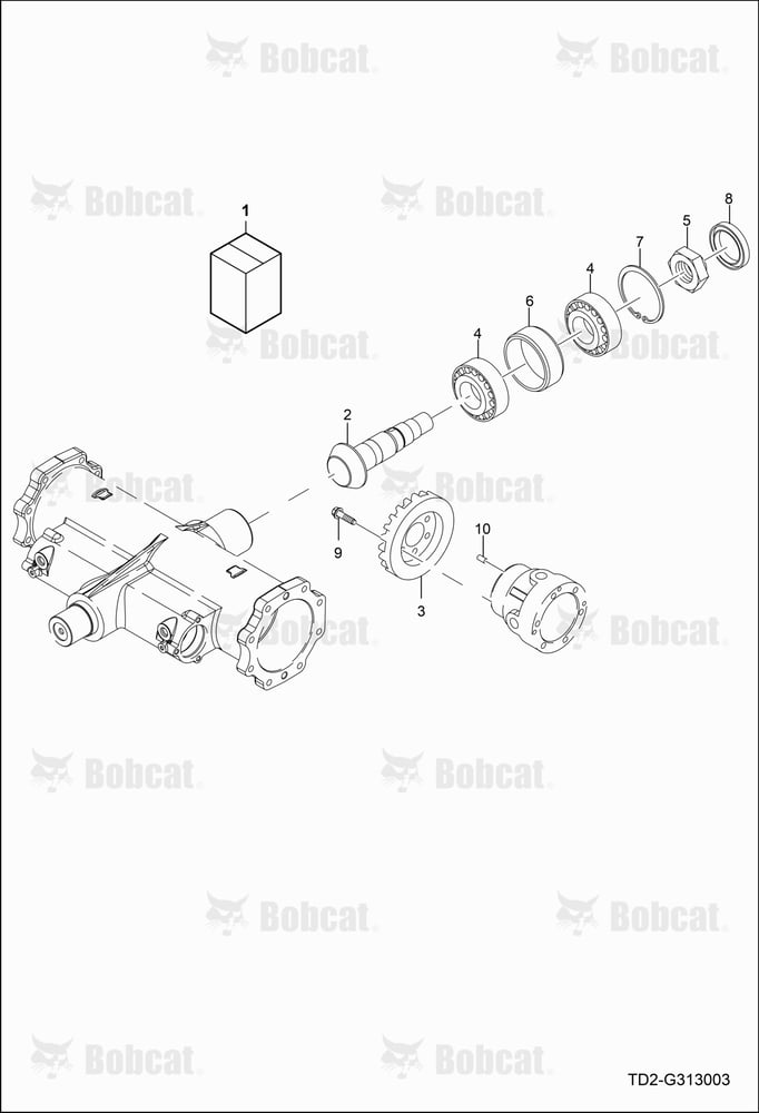 Bevel Pinion Shaft Group