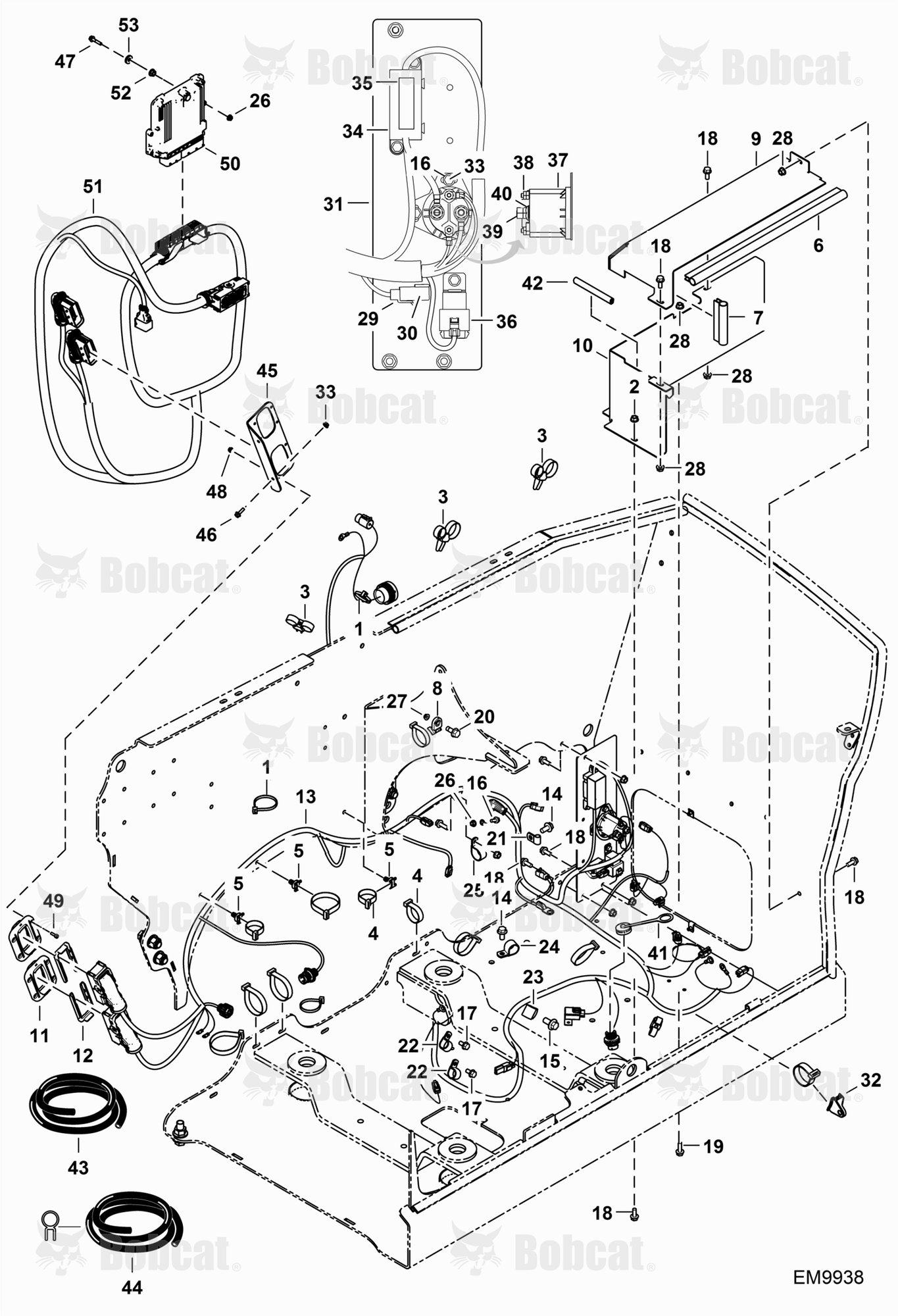 Engine Electrical Circuitry (Harness)